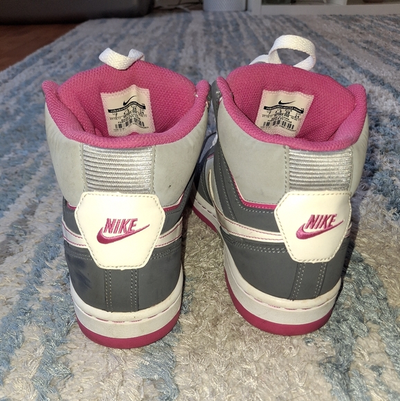 Nike Air Prestige 3 High Wolf Grey Pink Women's 7 GUC - Picture 3 of 11